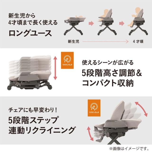 コンビ combi ネムリラ コードレス AUTO SWING SS＋ 送料無料 コードレス 電動スイング 自動スイング ベビーラック＆ベビーチェア 新生児から4歳まで 使える ロングユース シート丸洗い ベビー用品_10