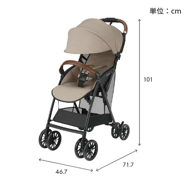 コンビ Combi Acbee plus MA ベージュ グレー ベビーカー 即納