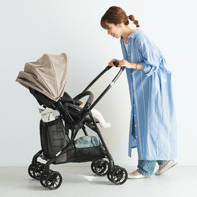 Combi 軽量ベビーカー 4.6kg ライトベージュ