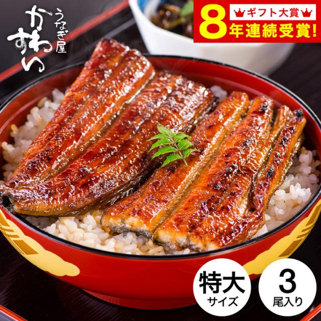 お中元 夏ギフト グルメ うなぎ 国産 うなぎ屋かわすい 国産うなぎ蒲焼長焼 特大 170g×3本セット メーカー直送 のし・包装紙・メッセージカード不可 冷凍便 内祝い ウナギ 鰻 ひつまぶし 惣菜 食品 お返し プレゼント 誕生日 丑の日 土用 蒲焼き JGS 送料無料 2026 父の日