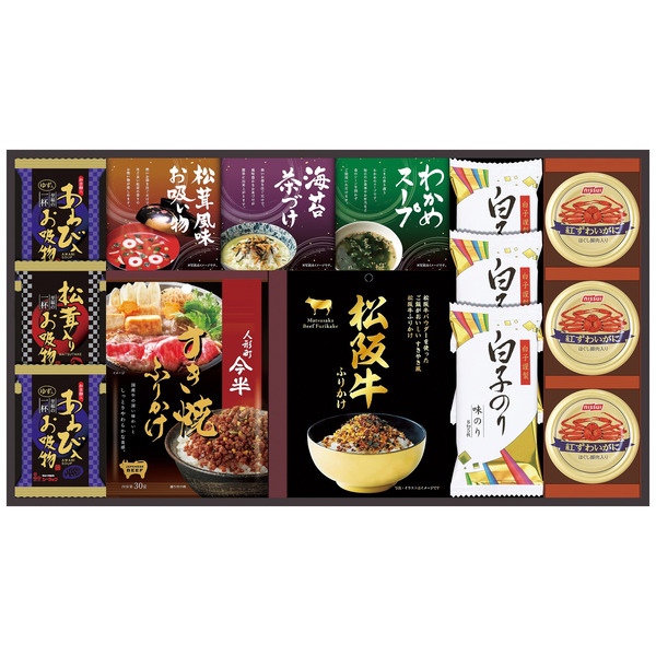 人形町今半・松阪牛と贅沢フリーズドライ詰合せ SY-100 / 結婚 出産 内祝い お祝い 出産内祝い お返し 香典返し 引っ越し ご挨拶 快気祝い 入学 就職 退職 贈答品 gws ギフト