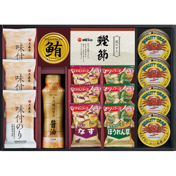 アマノフーズ&大森屋味付のりギフト NYO-JOR / 結婚 出産 内祝い お祝い 出産内祝い お返し 香典返し 引っ越し ご挨拶 快気祝い 入学 就職 退職 贈答品 gws ギフト