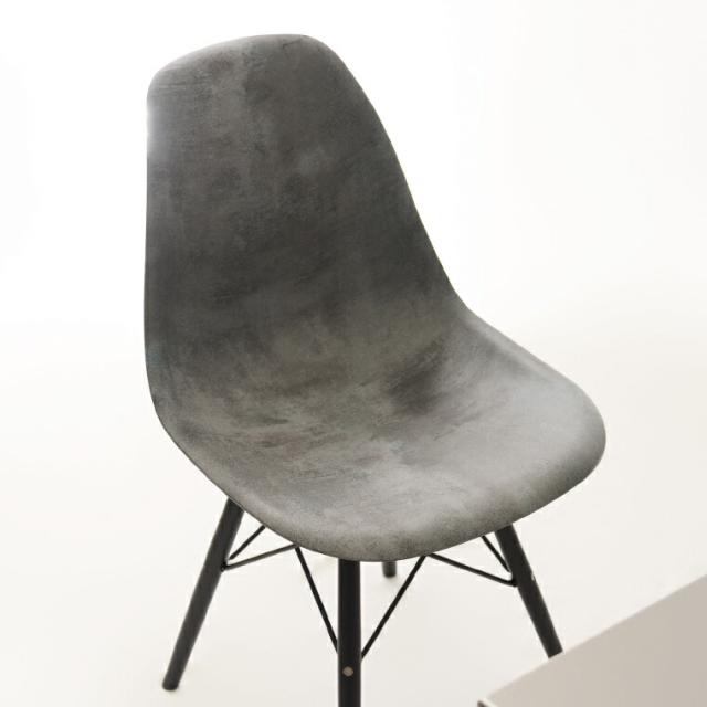 ダイニングチェア 東谷 シュタイン チェア CL-895GY 送料無料 メーカー直送 チェア チェアー 椅子 イス いす リプロダクト イームズチェア DSW ダイニング 食卓 リビング 1人掛け アームレス 肘無し モルタル柄