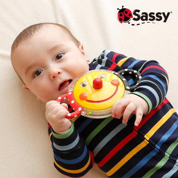 お中元 ギフト Sassy サッシー おもちゃ にこにこミラーラトル