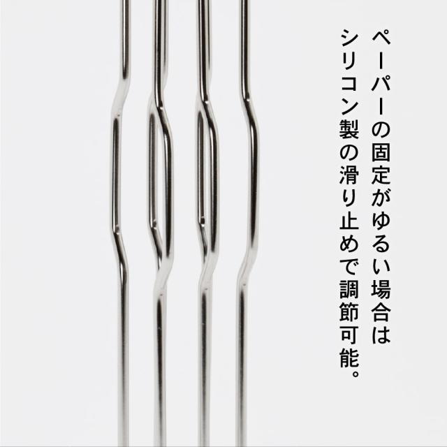 hanauta ハナウタ キッチンペーパーホルダー ピンクゴールド ペーパースタンド ハナウタ キッチンペーパーホルダーピンクゴールド | セレクトショップ