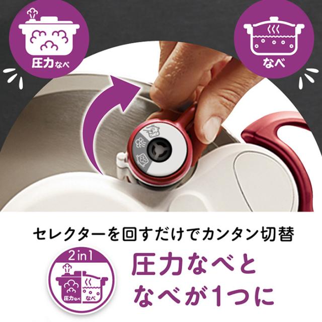 ティファール T-fal 送料無料 圧力鍋 クリプソ ミニット デュオ