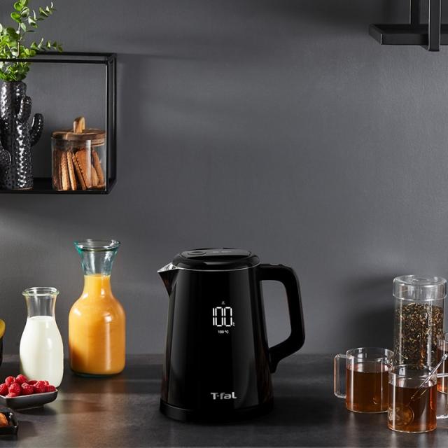 ティファール T-fal 電気ケトル ディスプレイ ロック コントロール 0.8