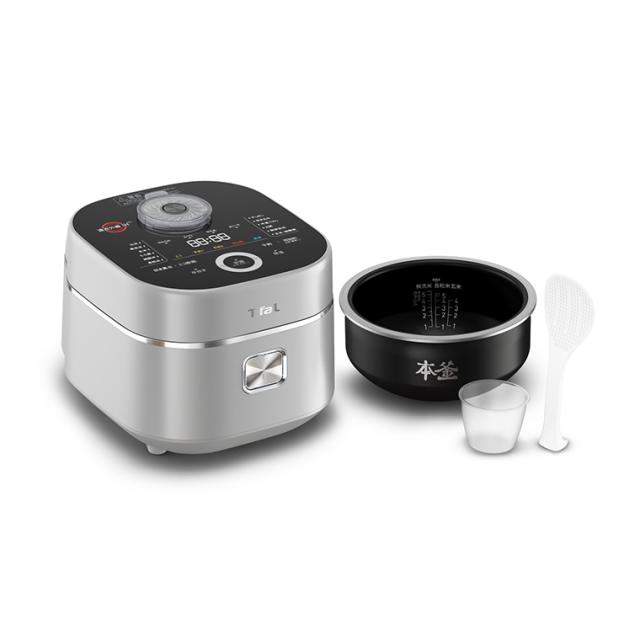 ティファール ザ・ライス 遠赤外線3DIH炊飯器 シルバー T-fal ザ・ライス 遠赤外線3DIH炊飯器 5.5合 シルバー RK890EJP