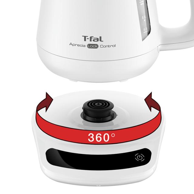 ティファール T-fal 電気ケトル アプレシア ロック コントロール 0.8L