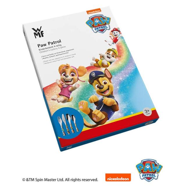 WMF パウパトロール カトラリー 6Pセット 送料無料 / パウ・パトロール スプーン フォーク ナイフ 皿 プレート ボウル スープ皿 子供用 ベビー用 食器 ベビー食器 カトラリーセット 食器セット_12