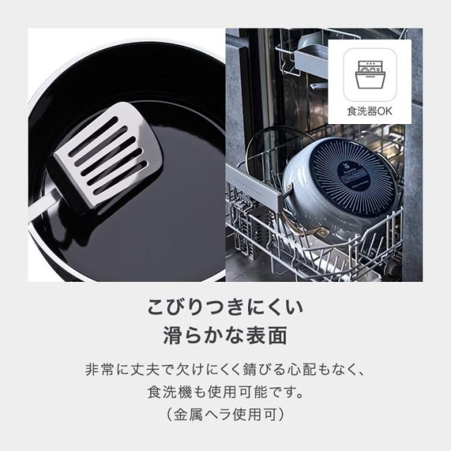 WMF ヴェーエムエフ フュージョンテック ミネラルプロ ハイキャセロール 16cm IH対応 ガス火対応 送料無料 / 深型 両手鍋 寸胴鍋 蓋付き ふた付き ガラス蓋 無水料理 煮込み 揚げ物 小さめ 食洗機対応 オーブン対応 調理器具 10年保証 JGS_8