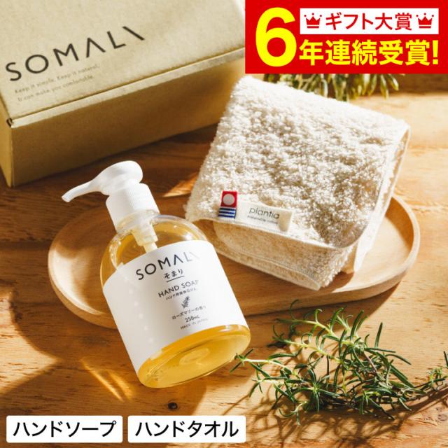 送料無料 木村石鹸 SOMALI ギフトセットF ハンドソープセット そまり