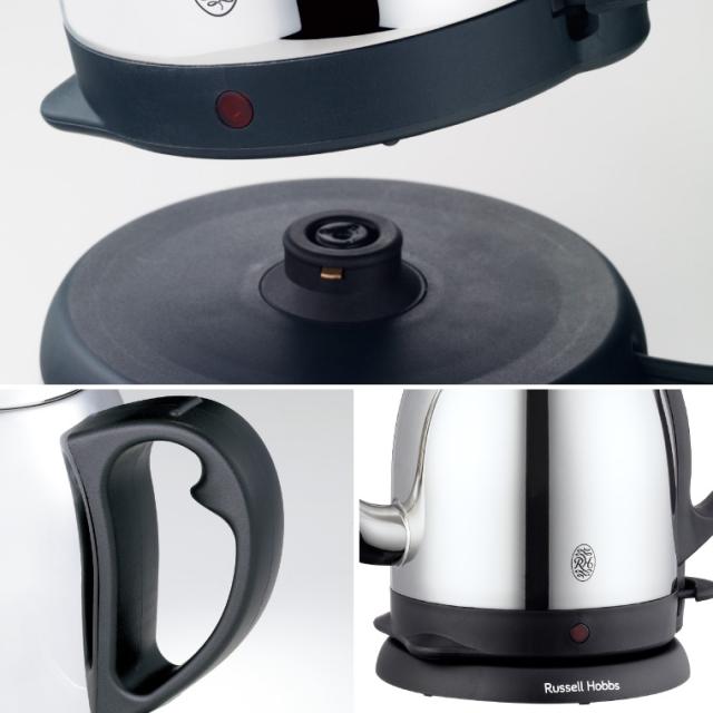 送料無料 ラッセルホブス ケトル ステンレス Russell Hobbs カフェケトル 0.8L 7408JP 7408JP-88 電気ケトル 電気ポット コーヒー ハンドドリップ やかん シンプル おしゃれ キッチン家電 kettle 誕生日プレゼント_5