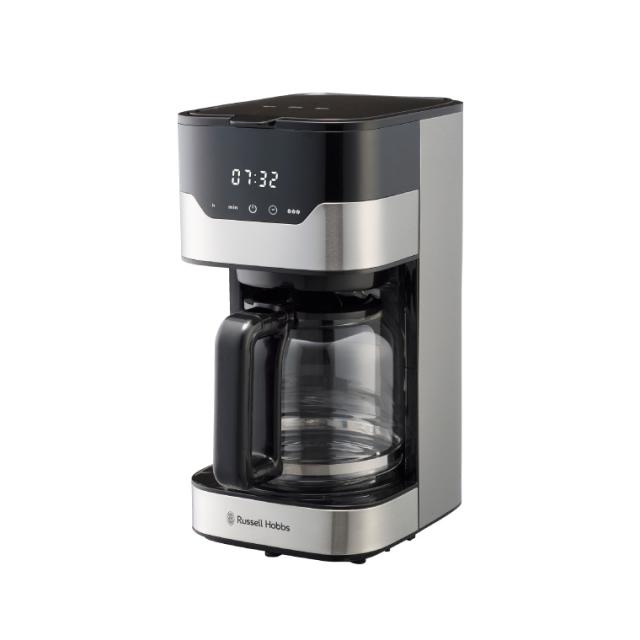 送料無料 ラッセルホブス Russell Hobbs グランドリップ 10カップ 7651JP ドリップコーヒー ドリップ式 タイマー 保温 Coresゴールドフィルター 紙フィルター不要 ガラスポット シンプル おしゃれ キッチン家電_9