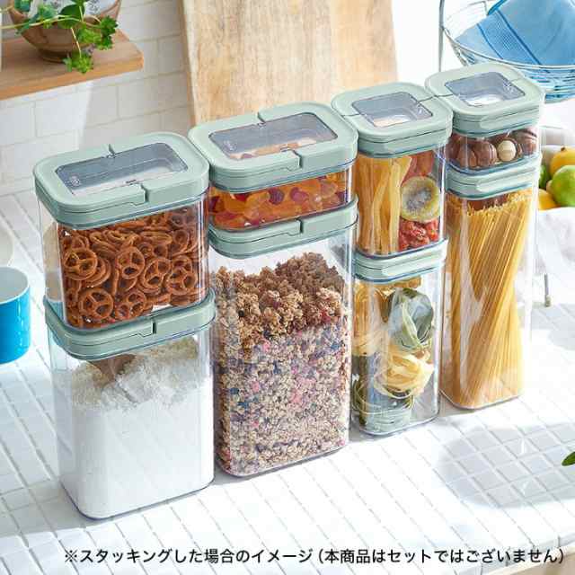 Toffy トフィー フードキャニスター スリム S K-KU21-S-PA 700mL 保存容器 密閉 レバー付き キャニスター プラスチック  食品保存容器 の通販はau PAY マーケット ソムリエ＠ギフト au PAY マーケット－通販サイト