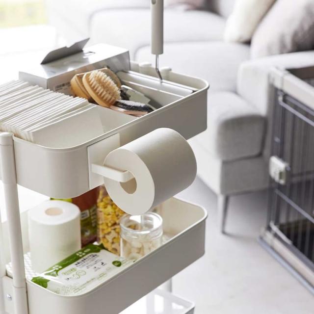 tower 山崎実業 マグネットトイレットペーパーホルダー タワー 収納