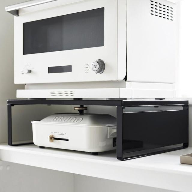 山崎実業 tower オーブンレンジラック タワー 公式 1442 1443 ホワイト