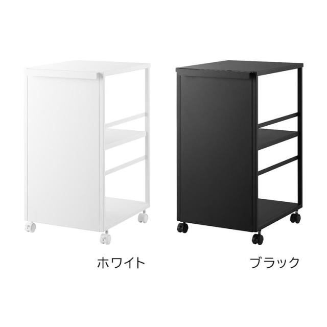 山崎実業 tower 目隠しワゴン タワー スリム 天板付き 公式 8470 8471 ホワイト ブラック 送料無料 / 2段 収納 ランドリーワゴン キャスターワゴン キッチンワゴン ランドセルラック タワーシリーズ yamazaki_14