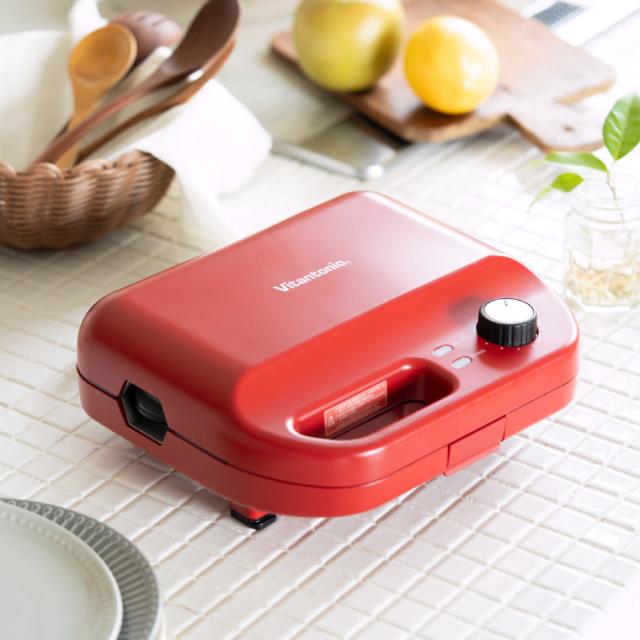 送料無料 ビタントニオ ホットサンドメーカー ワッフルメーカー
