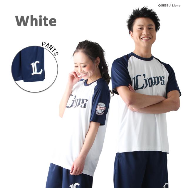 埼玉西武ライオンズ　ドライシャツ　ハーフパンツ　オフィシャルグッズ ドライハーフセットアップ「埼玉西武ライオンズ2019年モデル