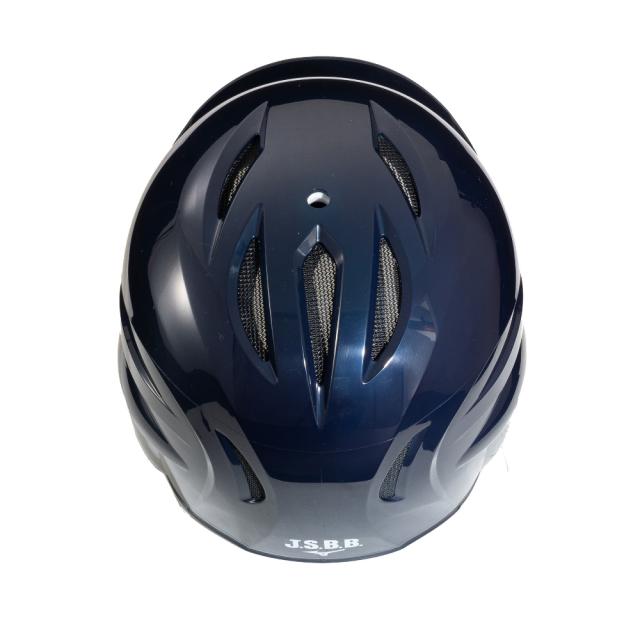 MIZUNO 野球ヘルメット つや消しネイビー 右打者用 軟式野球用 楽天