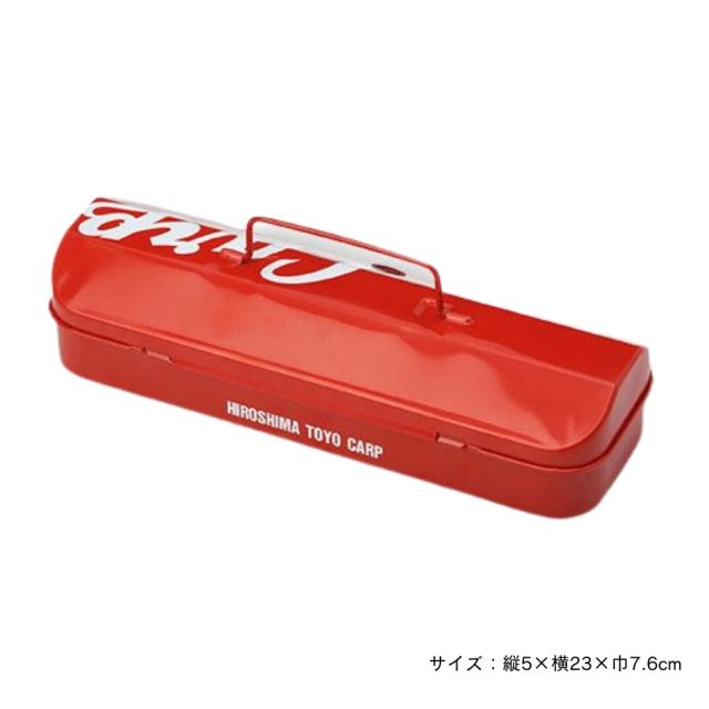 広島東洋カープグッズ ツールボックス型缶ペンケース/広島カープ