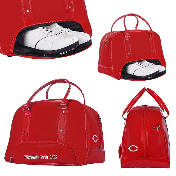 LEZAX(レザックス) ボストンバッグ 広島東洋カープ ボストンバッグ HCBB-9531 レッド レザックス ゴルフ 広島東洋カープ ボストンバッグ HCBB-4428 プロ