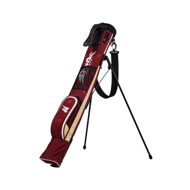 東北楽天ゴールデンイーグルス ゴルフ ラウンドスタンドバッグ [RECC-1459] レッド レザックス LEZAX ラッピング不可