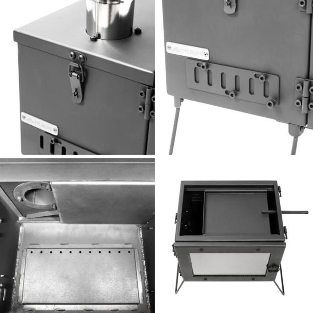 Mt.SUMI アウトドア薪ストーブ マイクロ 2 / Woodstove MICRO 2 [SG25FWMC2] 2025 マウントスミ キャンプ用品 ラッピング不可_6