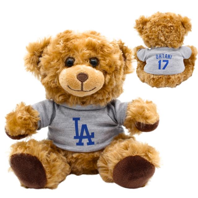 大谷翔平 ドジャースグッズ ふわふわベア (背番号) ぬいぐるみ FOCO社 SHOHEI OHTANI -LA DODGERS- 7.5 INCH SEATED SHIRT BEAR - KIT - DOMESTIC - 2 SIDEDの通販は