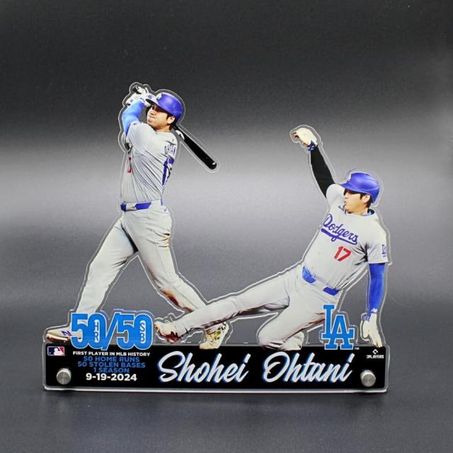 記念グッズ Shohei Ohtani 50-50 &  Run King 史上初50/50達成記念】大谷翔平 ドジャースグッズ SHOHEI OHTANI「50