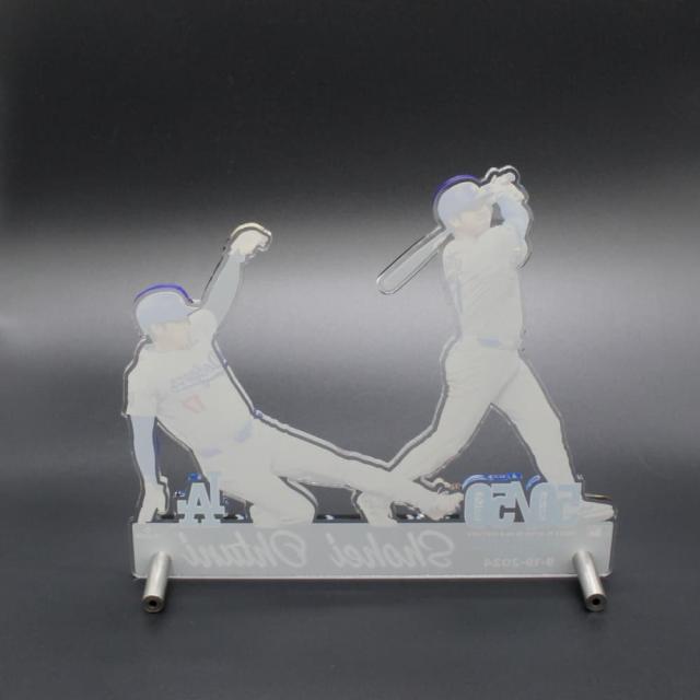 MLB 大谷翔平 ドジャース アクリルスタンド 50/50達成記念 楽天市場】【史上初50/50達成記念】大谷翔平 ドジャースグッズ