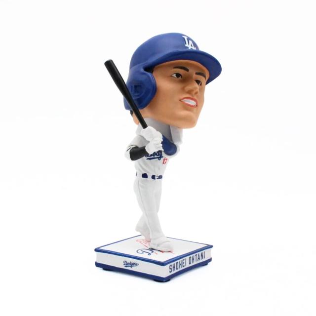【2,025体限定】大谷翔平 ドジャースグッズ ボブルヘッド ヒッティング (HOME) 4.5インチ（約11cm） SHOHEI OHTANI LOS ANGELES DODGERS HITTING 4.5 INCH MINI BIGHEAD - HOME ラッピング可_1