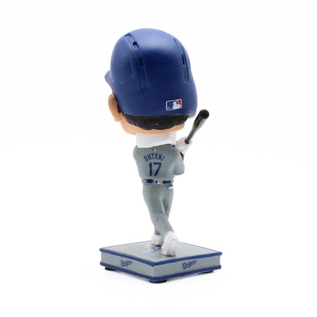 【504体限定】大谷翔平 ドジャースグッズ ボブルヘッド ヒッティング (AWAY) 4.5インチ（約11cm）SHOHEI OHTANI LOS ANGELES DODGERS HITTING 4.5 INCH MINI BIGHEAD - AWAY ラッピング可_3