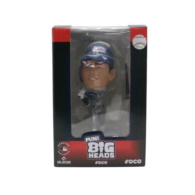 【504体限定】大谷翔平 ドジャースグッズ ボブルヘッド ヒッティング (AWAY) 4.5インチ（約11cm）SHOHEI OHTANI LOS ANGELES DODGERS HITTING 4.5 INCH MINI BIGHEAD - AWAY ラッピング可_5