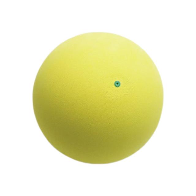 ハイクオリティ 軟式 ソフトテニスボール 練習球 イエロー 72球(6