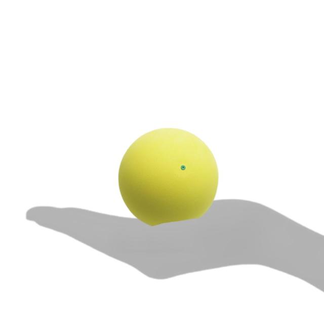 ハイクオリティ 軟式 ソフトテニスボール 練習球 イエロー 72球(6