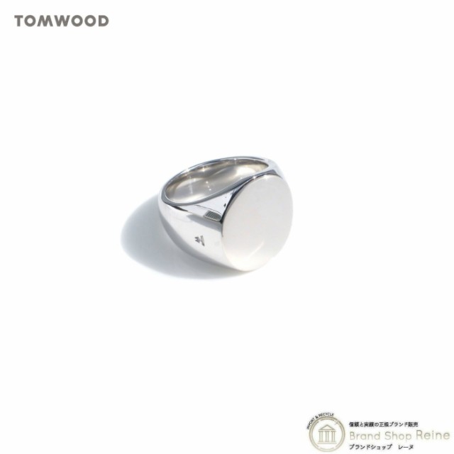新品 トムウッド（TOM WOOD） Oval Polished オーバル リング シルバー