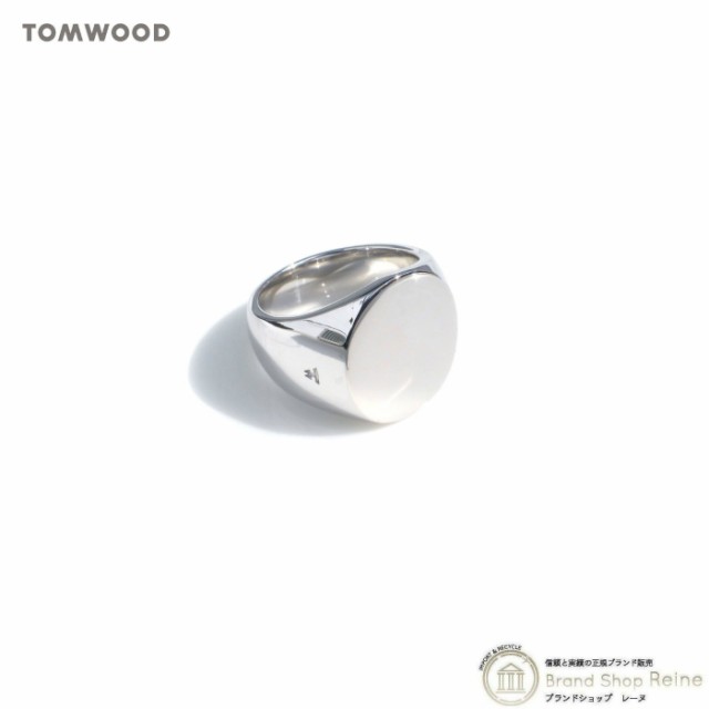 新品 トムウッド（TOM WOOD） Oval Polished オーバル リング シルバー ...