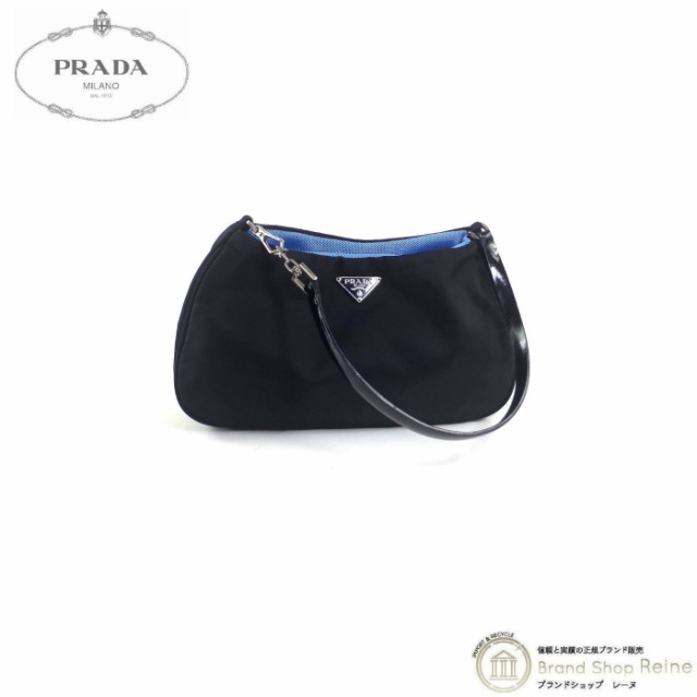 中古 プラダ（PRADA） ナイロン レザー ワンショルダー ミニ バッグ