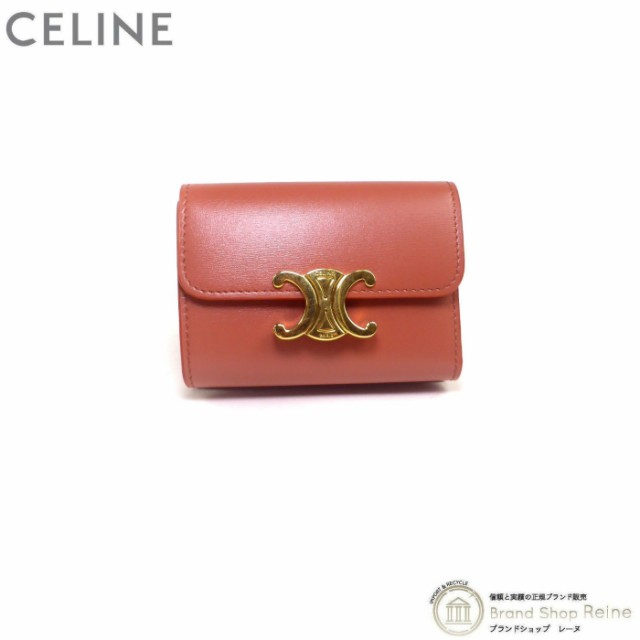 CELINE 三つ折りコンパクトウォレットファッション小物 - 財布