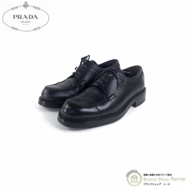 中古 プラダ（PRADA） リザード レザー ビジネス シューズ レース