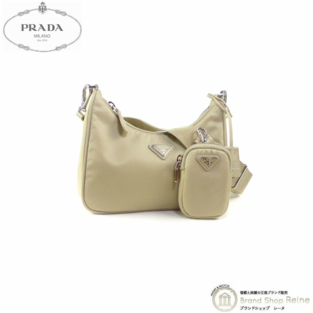 未使用品 プラダ（PRADA） テスート トライアングルロゴ Re-Edition