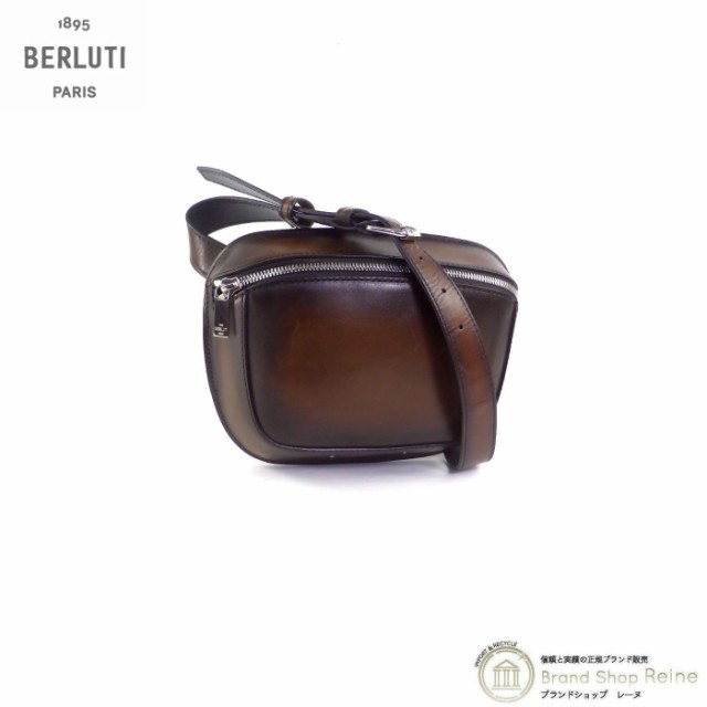 本命ギフト ベルルッティ Berluti メッセンジャー ボディバッグ