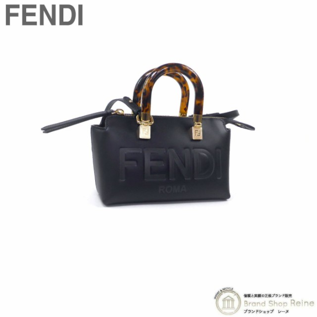 新品 フェンディ（FENDI） バイザウェイ ミニ ROMAロゴ ボストンバッグ