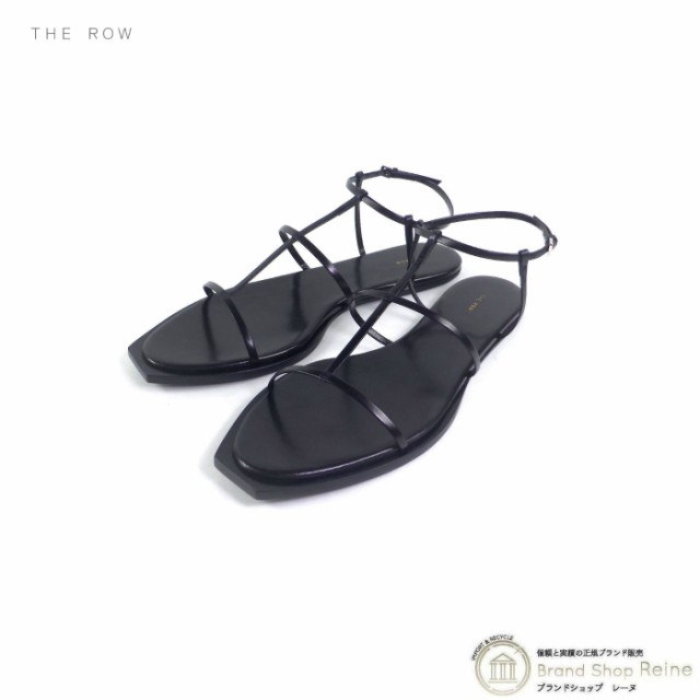 THE ROW フラットサンダル レザー 新品-