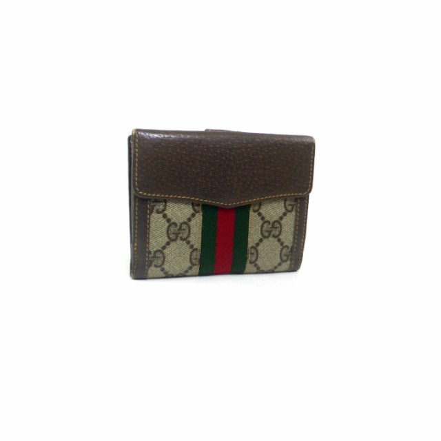 中古 グッチ（GUCCI） オフィディア GG シェリーライン コンパクト