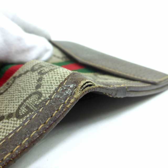 中古 グッチ（GUCCI） オフィディア GG シェリーライン コンパクト