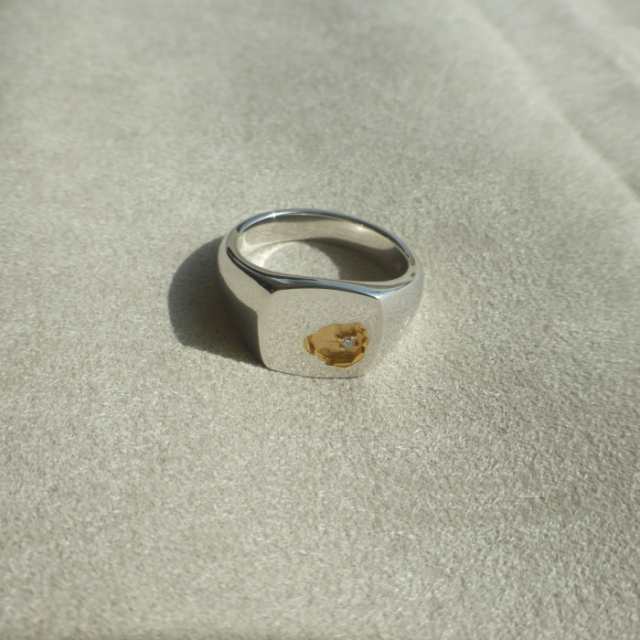 トムウッド（TOM WOOD） Mined Ring Small Diamond マインドリング