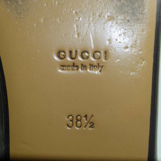 中古 グッチ（GUCCI） プリンスタウン ミュール 靴 シューズ #38 1/2